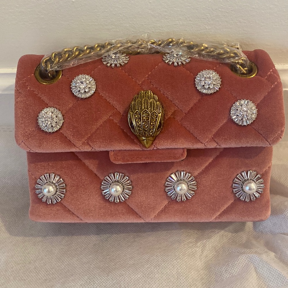 Kurt Geiger NWT velvet handbag